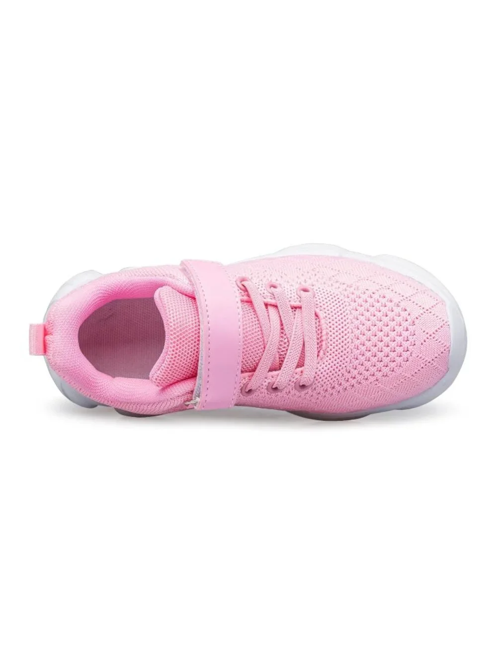 Kids Light Pink Mesh Shoes Toddler Boys Girls Running Sports Strap Sneakers